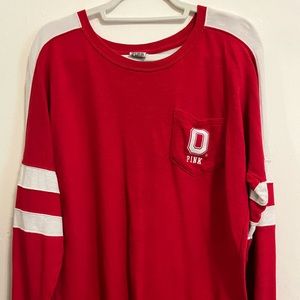 PINK Ohio State LS shirt, used